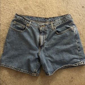 ralph lauren jean shorts